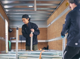 撮影現場でのサポート