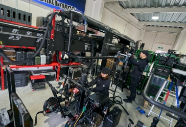 機材セッティング